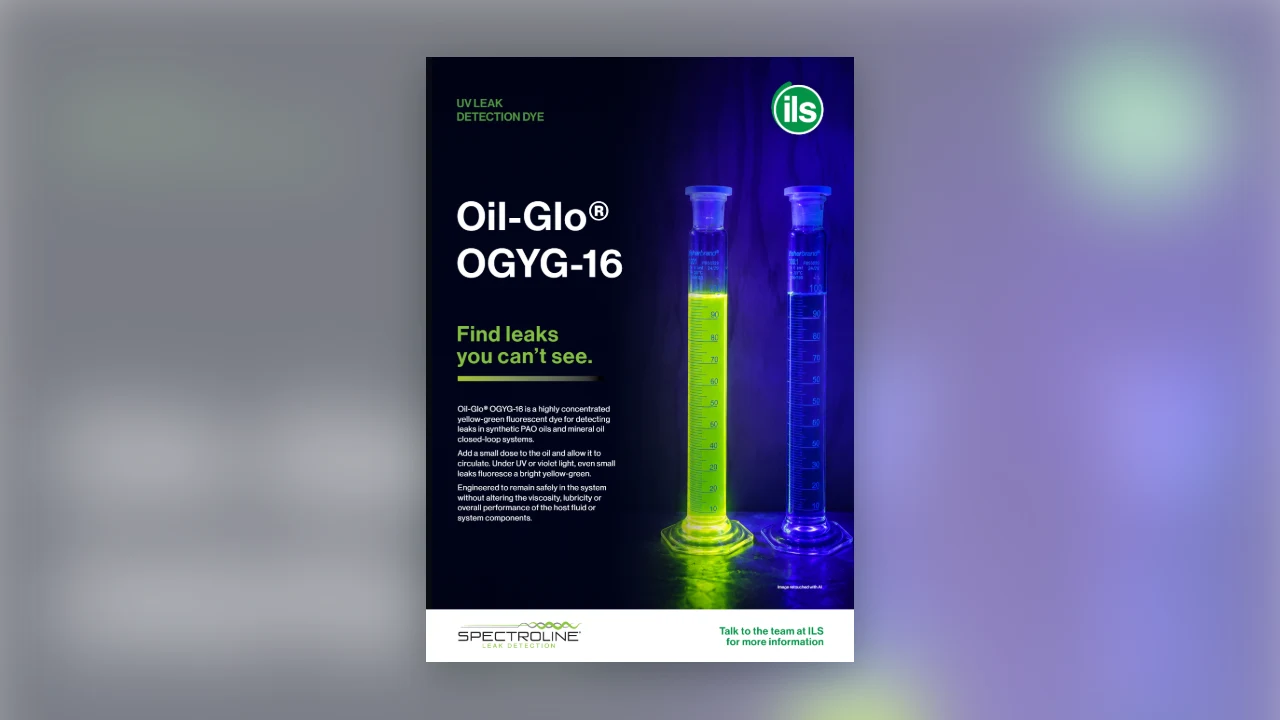 Oil-Glo OGYG-16 UV leak detection dye